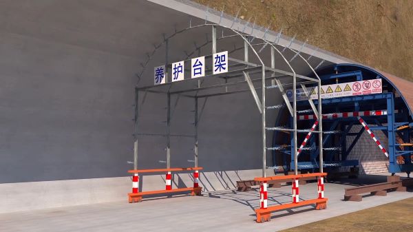 杭锦后旗隧道施工动画制作公司 - 隧道施工工艺和施工方法 - 隧道施工汇报动画视频 - bim 工程施工动画